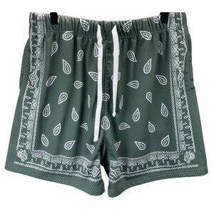 Darc Sport Western Paisley Mesh Everyday Shorts Men’s Size M Limited Edition